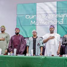 Hon. Sabur Akanbi Oluwa with fellow lawmakers at an event